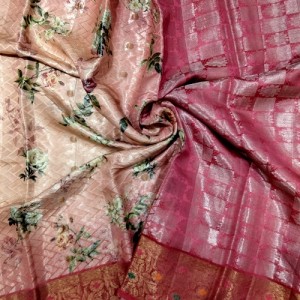 CHANDERI SILK FANCY SAREE